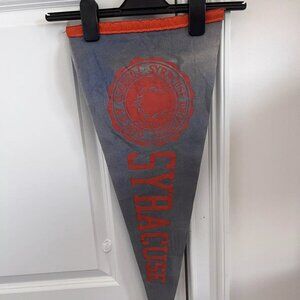 Syracuse University Pennant Vintage with Seal AD 1870 29 Inches